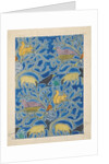 Design showing animals by Charles Francis Annesley Voysey