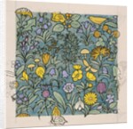 Design depicting a forest by Charles Francis Annesley Voysey
