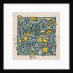 Design depicting a forest by Charles Francis Annesley Voysey