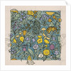 Design depicting a forest by Charles Francis Annesley Voysey