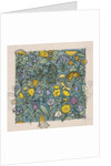 Design depicting a forest by Charles Francis Annesley Voysey