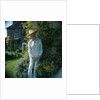 Sir Cecil Beaton in the garden of his home by Anthony Crickmay