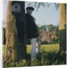 Sir Cecil Beaton in the garden of his home by Anthony Crickmay