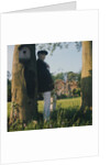 Sir Cecil Beaton in the garden of his home by Anthony Crickmay
