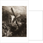 A Mill near Brighton by David Lucas