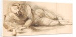 Study of the fallen figure of the saint in Titian's St. Peter Martyr by John Constable