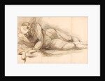 Study of the fallen figure of the saint in Titian's St. Peter Martyr by John Constable