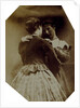 Isabella Grace and Clementina Maude in an embrace by Lady Clementina Hawarden