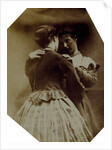 Isabella Grace and Clementina Maude in an embrace by Lady Clementina Hawarden