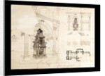 Sketch designs for the proposed monument to the memory of the Duke of Wellington by Alfred George Stevens