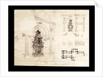 Sketch designs for the proposed monument to the memory of the Duke of Wellington by Alfred George Stevens