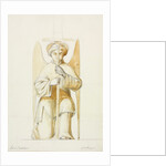 Truro Cathedral, detail of kneeling angel holding candlestick by William Burges