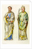 Truro Cathedral, detail of St Paul and another by William Burges