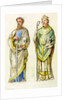 Truro Cathedral, detail of St Paul and another by William Burges