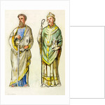 Truro Cathedral, detail of St Paul and another by William Burges
