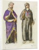 Truro Cathedral, a study of two men by William Burges