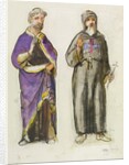 Truro Cathedral, a study of two men by William Burges