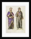 Truro Cathedral, a study of two men by William Burges