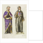 Truro Cathedral, a study of two men by William Burges