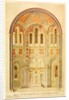 Truro Cathedral, view of the Romanesque Chancel by William Burges