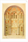 Truro Cathedral, view of the Romanesque Chancel by William Burges