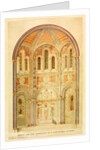 Truro Cathedral, view of the Romanesque Chancel by William Burges