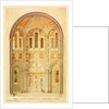 Truro Cathedral, view of the Romanesque Chancel by William Burges