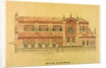 Constantinople Church, southern elevation by William Burges