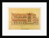 Constantinople Church, southern elevation by William Burges
