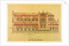 Constantinople Church, southern elevation by William Burges
