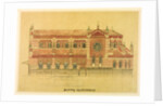 Constantinople Church, southern elevation by William Burges