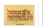 Constantinople Church, southern elevation by William Burges