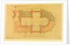 Constantinople Church, half plans by William Burges
