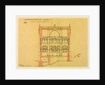 Constantinople Church, looking through the transepts by William Burges