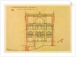 Constantinople Church, looking through the transepts by William Burges