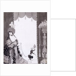 The lady with the monkey by Aubrey Vincent Beardsley