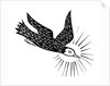 The Holy Ghost as Dove by Eric Gill