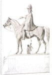 Design for the equestrian statue of the Duke of Wellington for Hyde Park Corner by James Wyatt