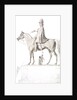 Design for the equestrian statue of the Duke of Wellington for Hyde Park Corner by James Wyatt
