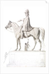 Design for the equestrian statue of the Duke of Wellington for Hyde Park Corner by James Wyatt