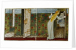 Sleeping Beauty tile panel by Edward Coley Burne-Jones