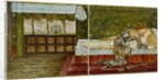 Sleeping Beauty tile panel by Edward Coley Burne-Jones