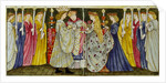 Sleeping Beauty tile panel by Edward Coley Burne-Jones