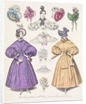 Fashion plate depicting women's costume by Anonymous