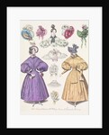 Fashion plate depicting women's costume by Anonymous