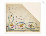 Design for embroidery on men's waistcoats by Jean Pillement