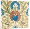 Design of tile by William de Morgan