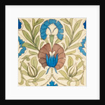 Design of tile by William de Morgan