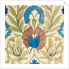 Design of tile by William de Morgan