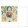 Design of tile by William de Morgan